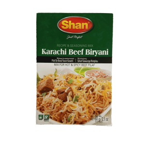Shaan Karachi Beef Biryani 60g